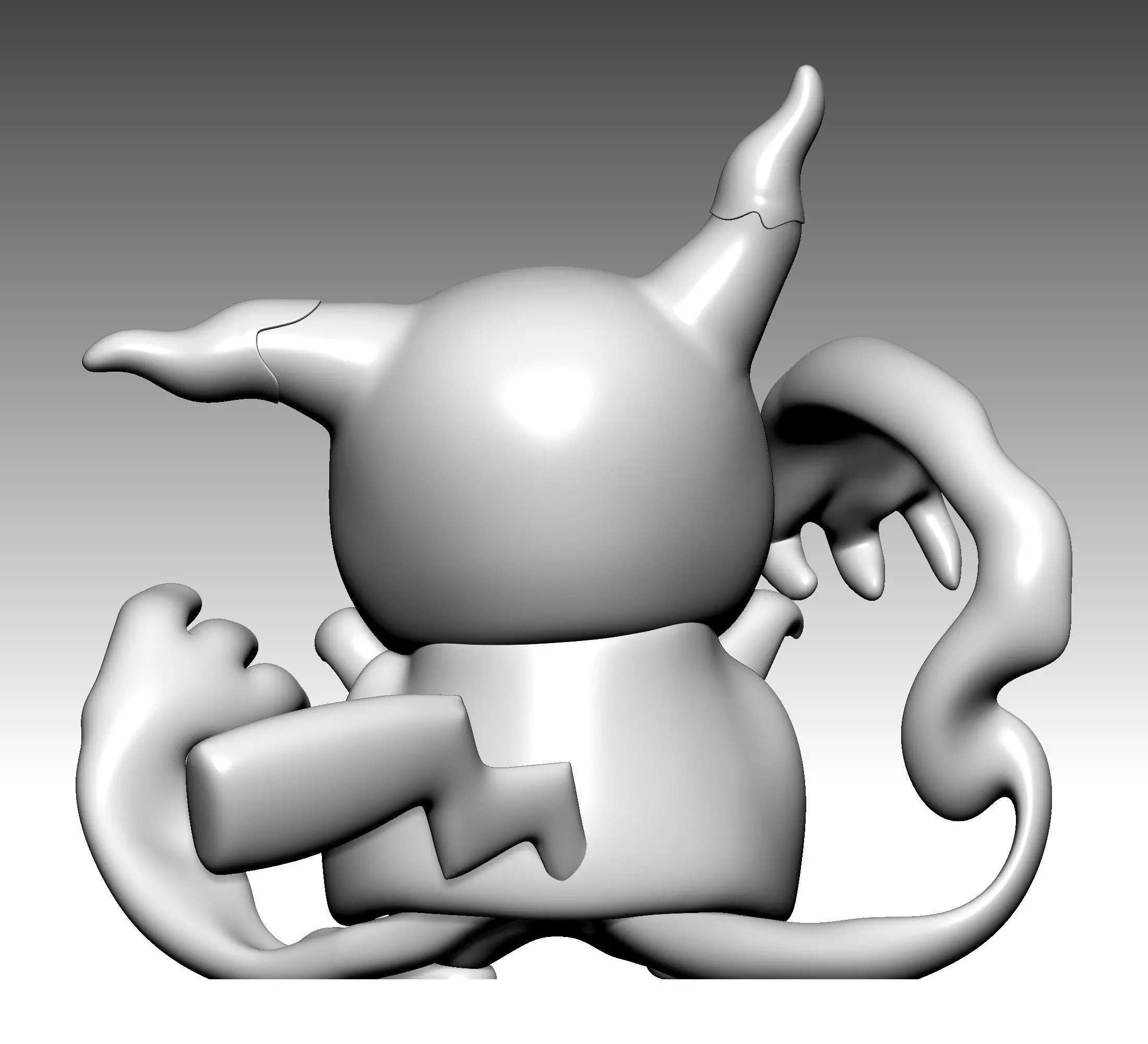 Pokemon - Pikachu Mimmikyu Cosplay Free 3D print model_7