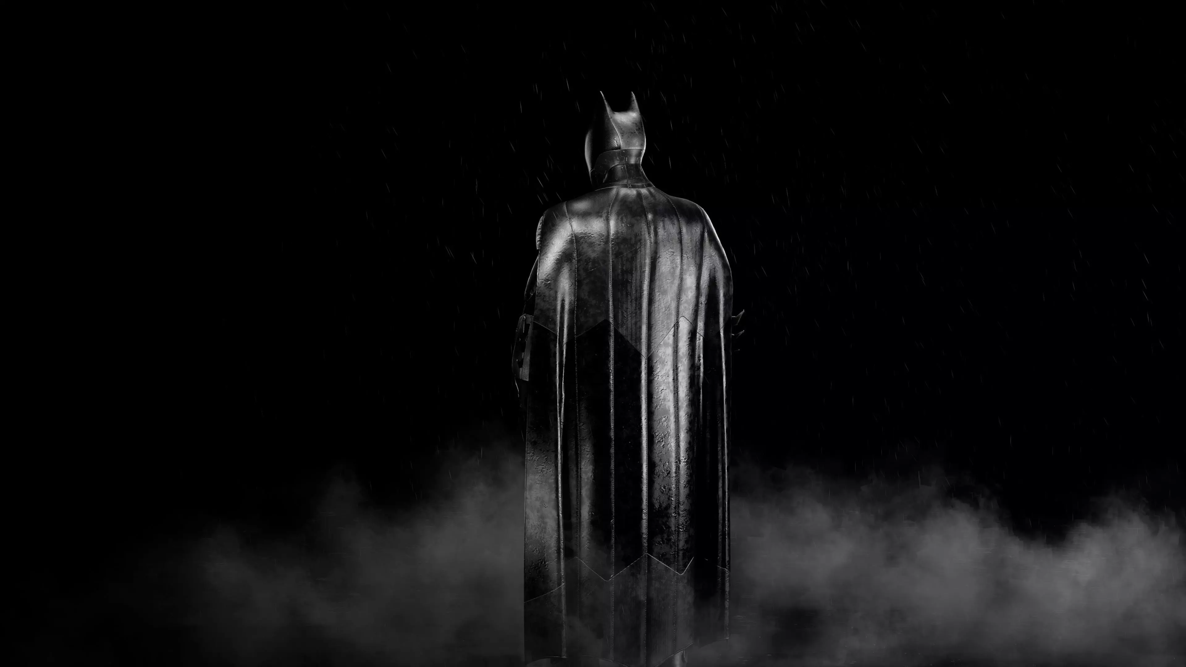 Realtime Modern Batman Armor Low-poly 3D model_6