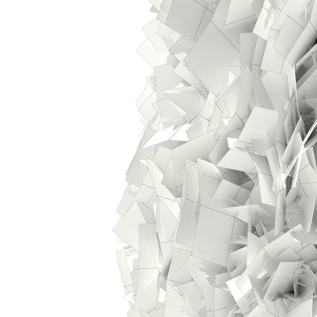 White Cedar Thuja occidentalis 2m 3D model_7