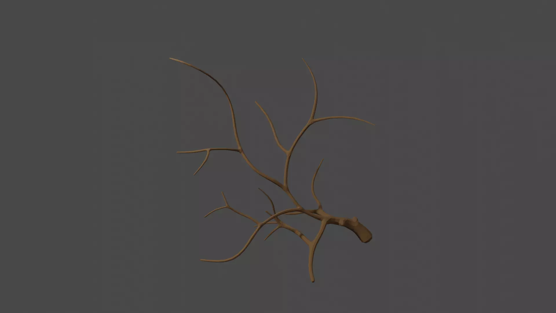 Low-poly 6k jungle tree  Low-poly 3D model_15