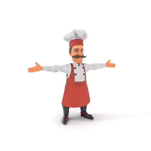 Charming Chef Character model pack