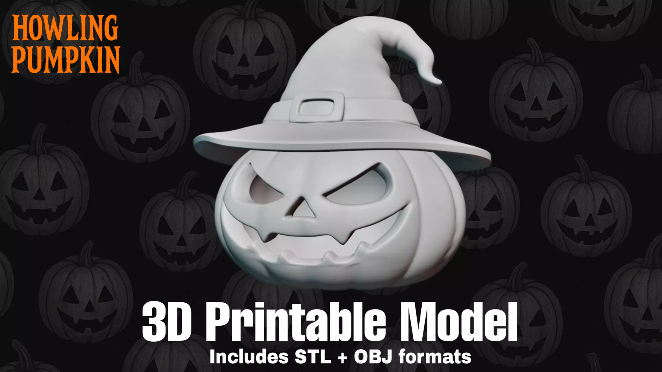 Halloween Pumpkin 3D print model_0