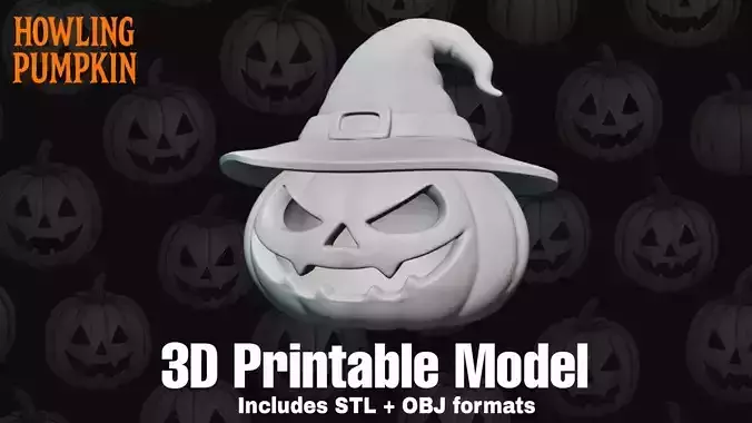 Halloween Pumpkin 3D print model Halloween Pumpkin 3D print model