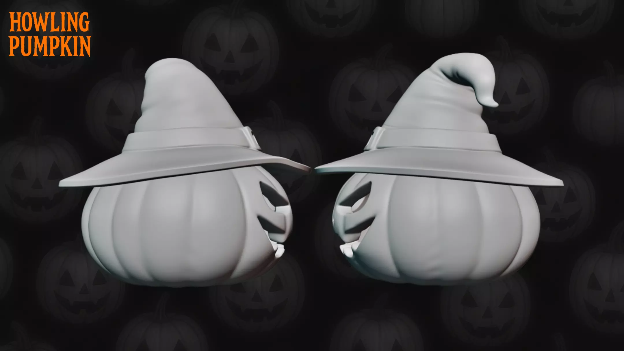 Halloween Pumpkin 3D print model_2