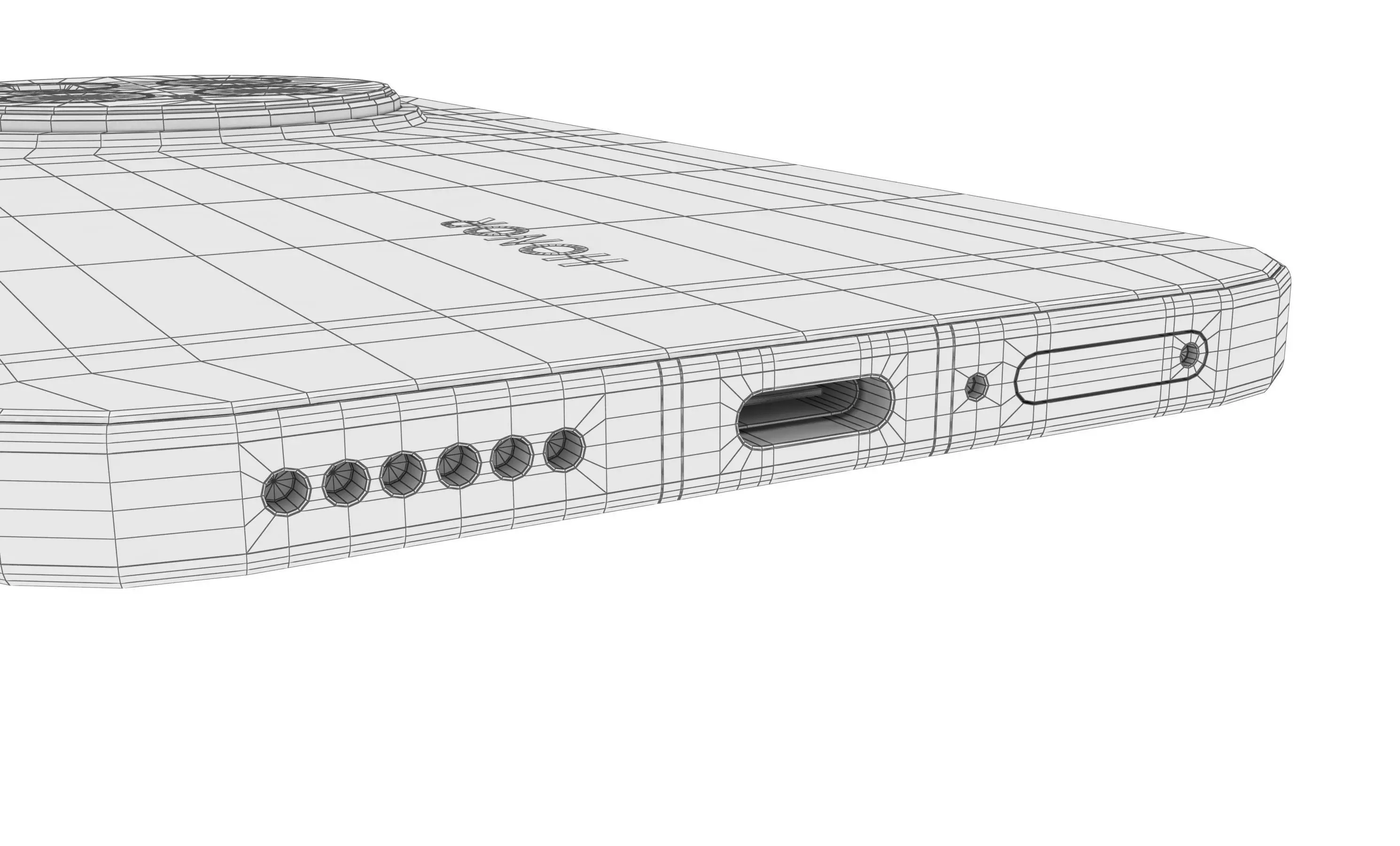 Honor Magic8 Snow White 3D model_25