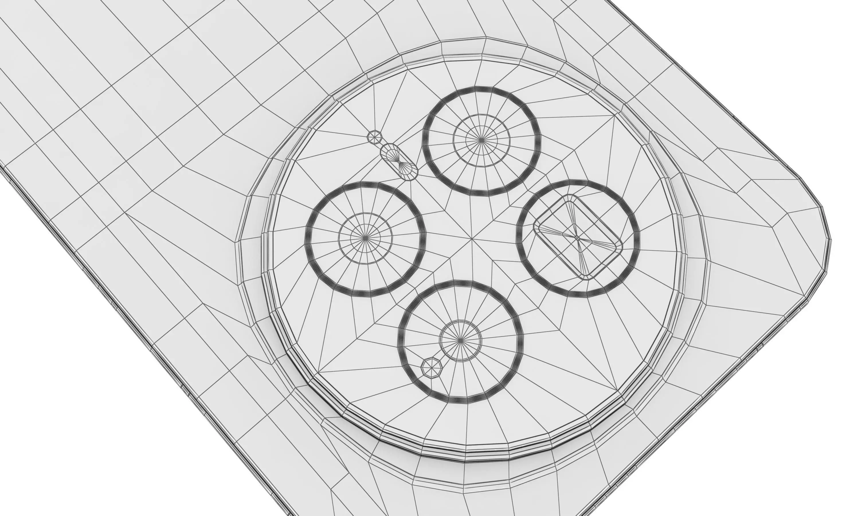 Honor Magic8 Snow White 3D model_23