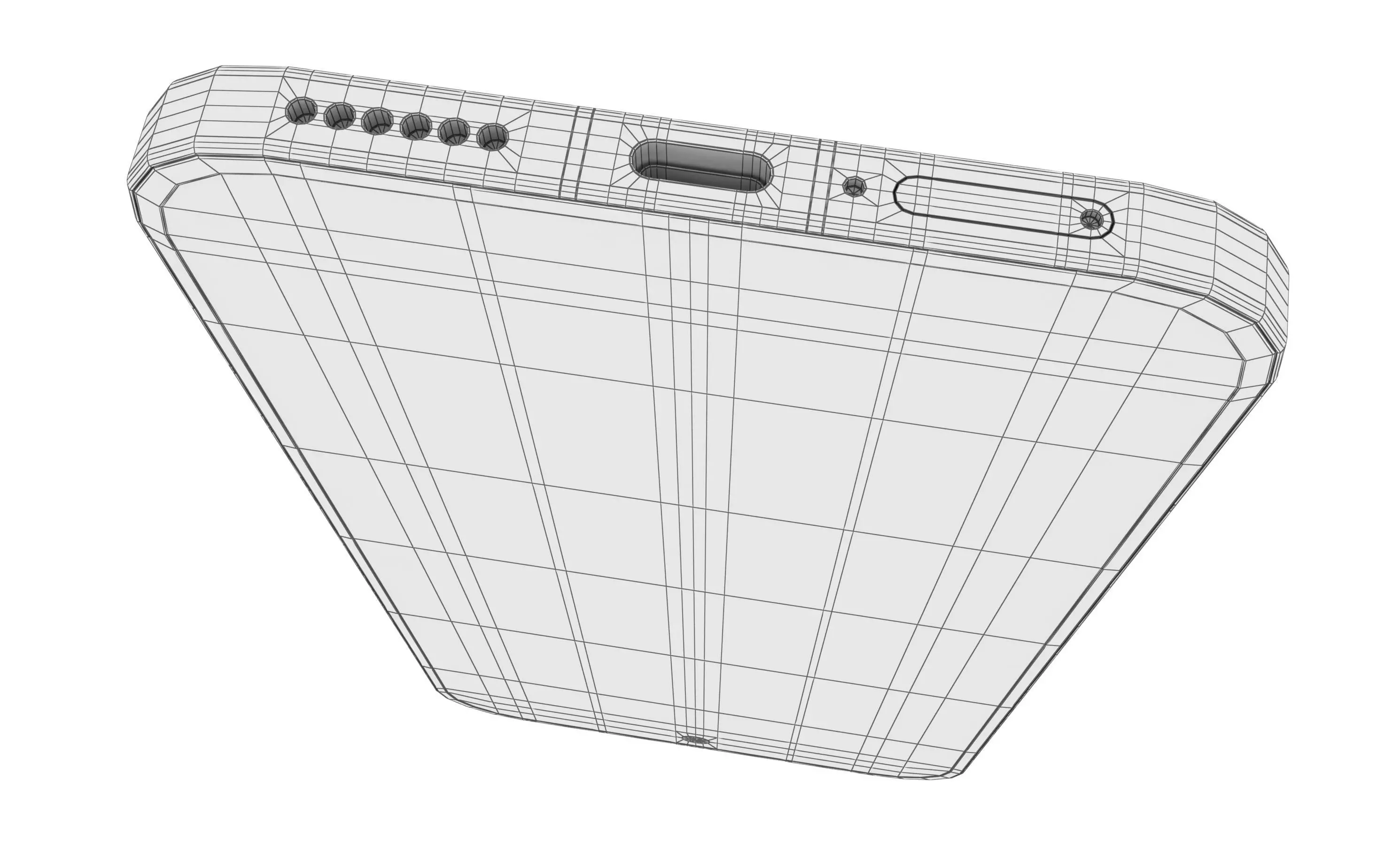 Honor Magic8 Snow White 3D model_17