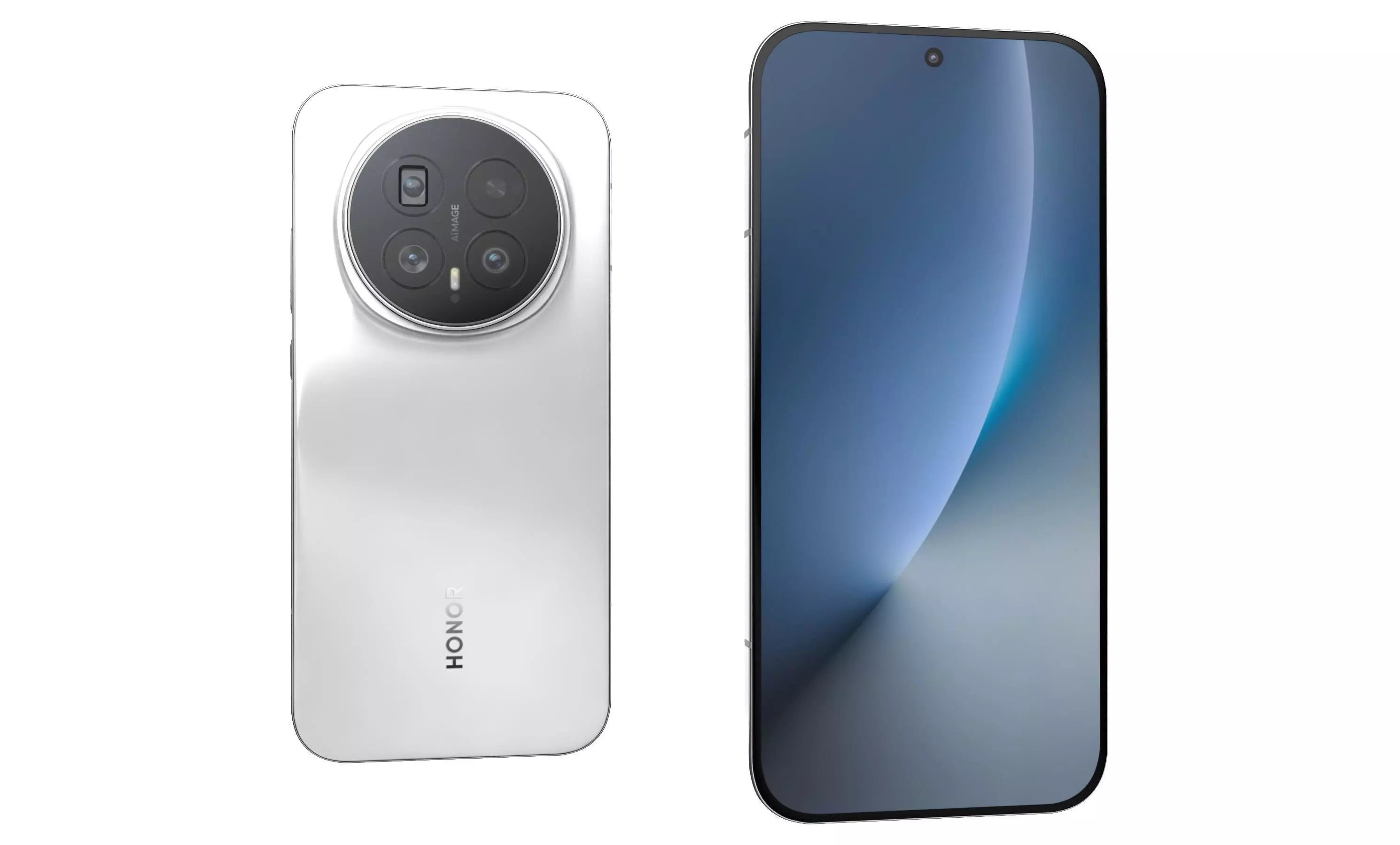 Honor Magic8 Snow White 3D model_31