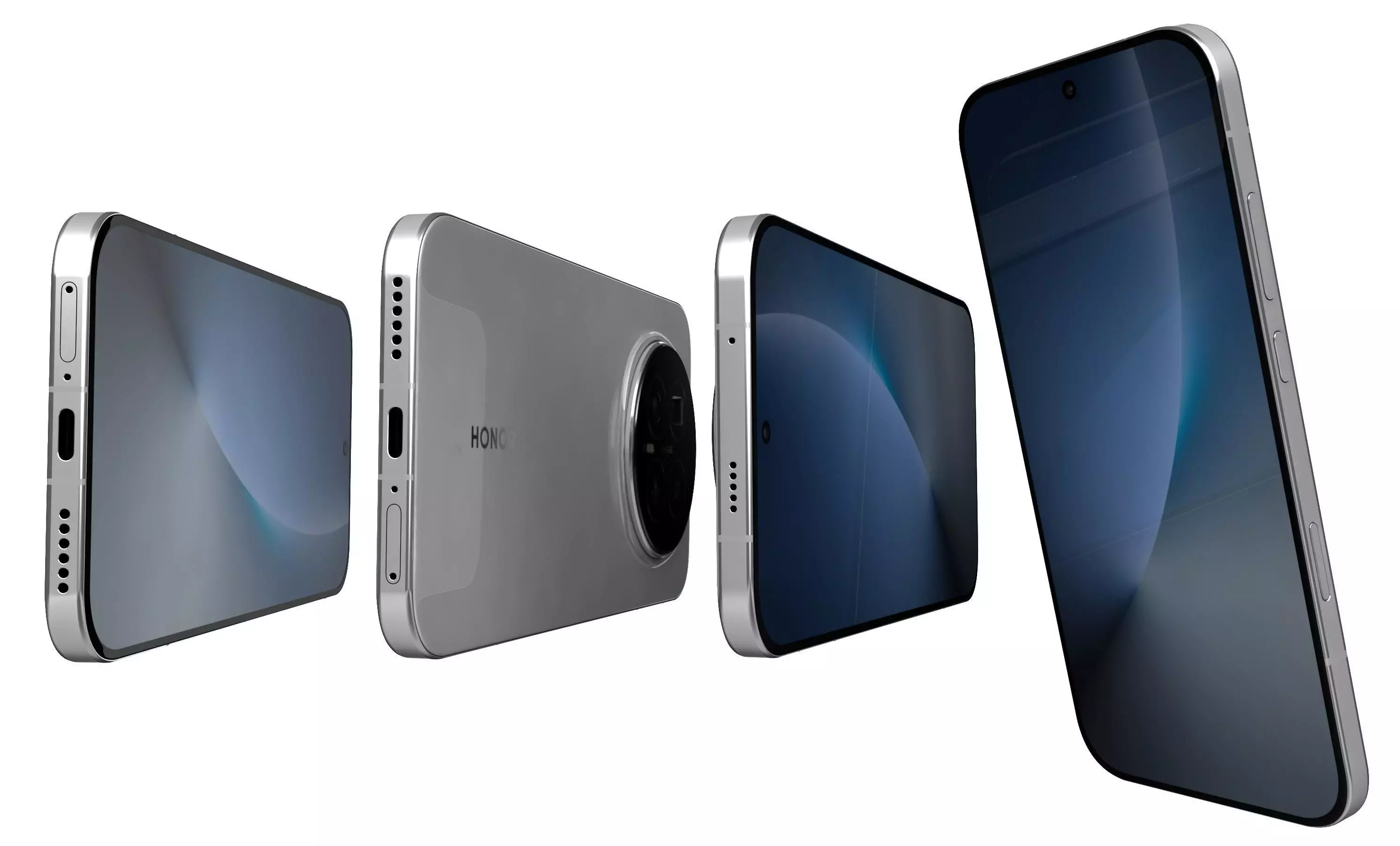 Honor Magic8 Snow White 3D model_6