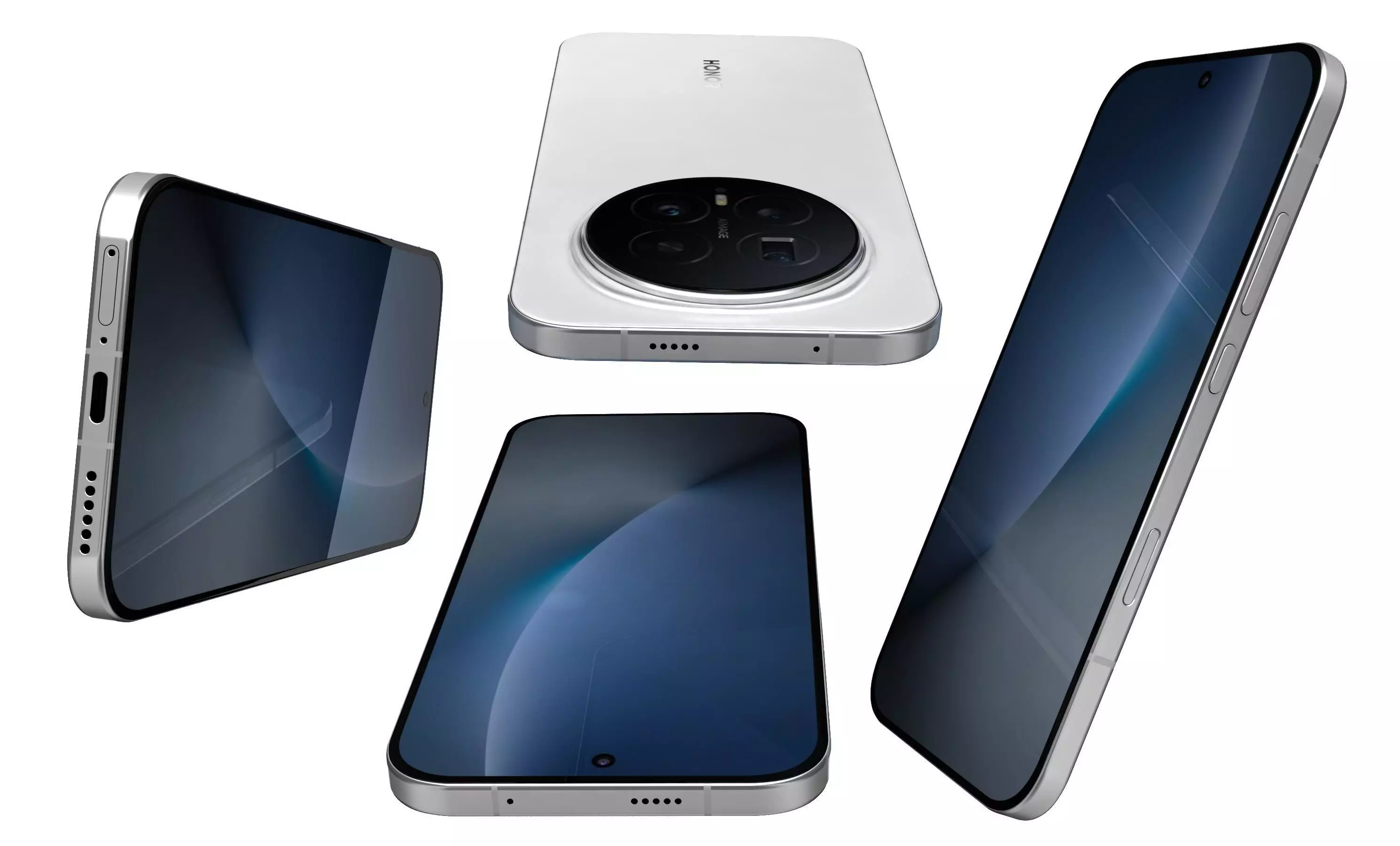 Honor Magic8 Snow White 3D model_7