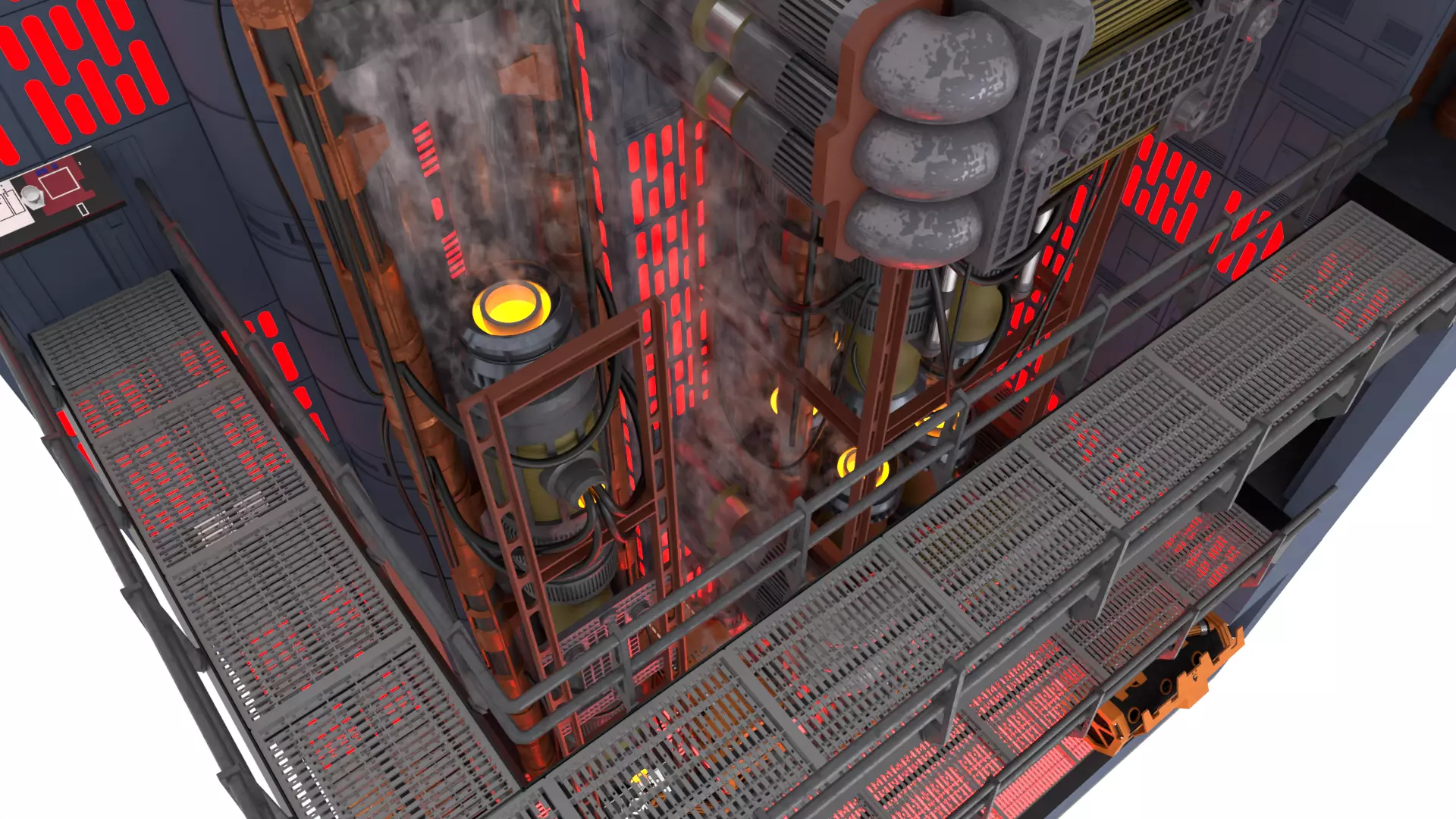 Set 2f - Death Star Kyber Installation 1-12 Scale Blackseries  3D Model Collection_6