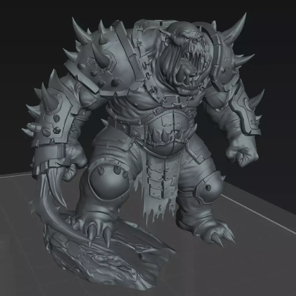 Jaw-Boss Thrakka - The Eightpints Earth Gnashers Free 3D print model