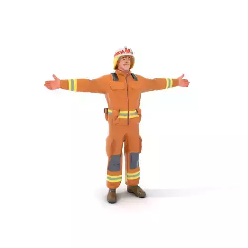Firefighter Uniform model pack