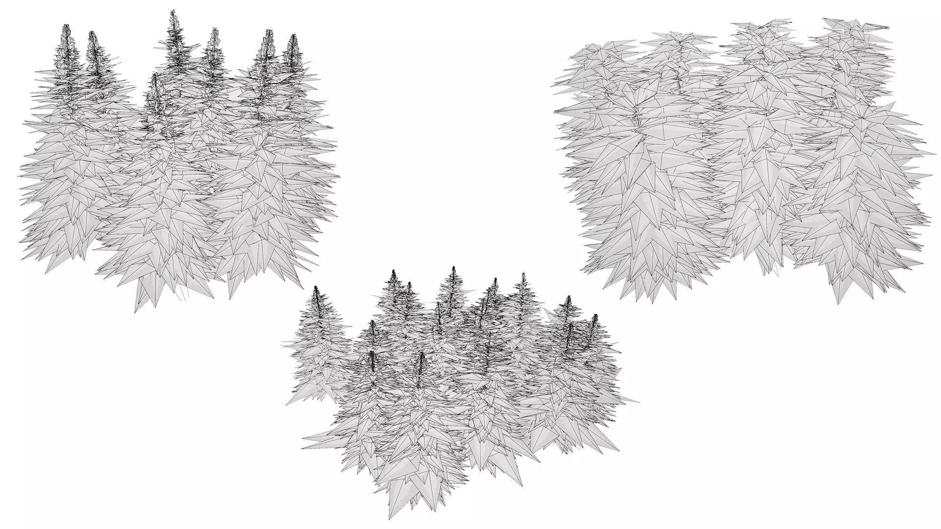 British Hemp Flowers 3D Model Low-poly 3D model_10