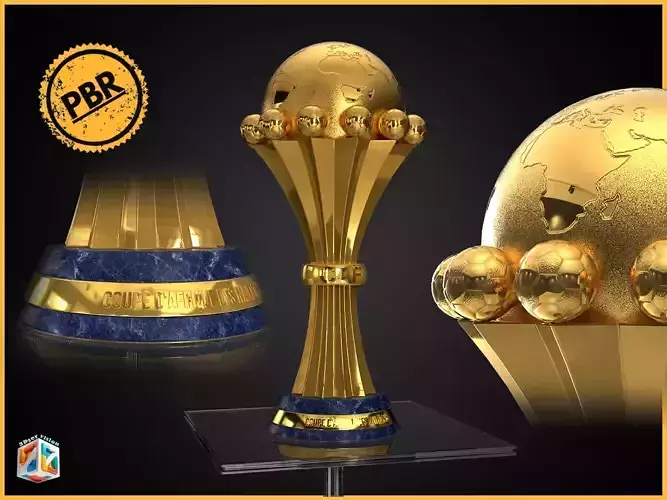 AFCON CAF Africa Cup of Nations trophy award