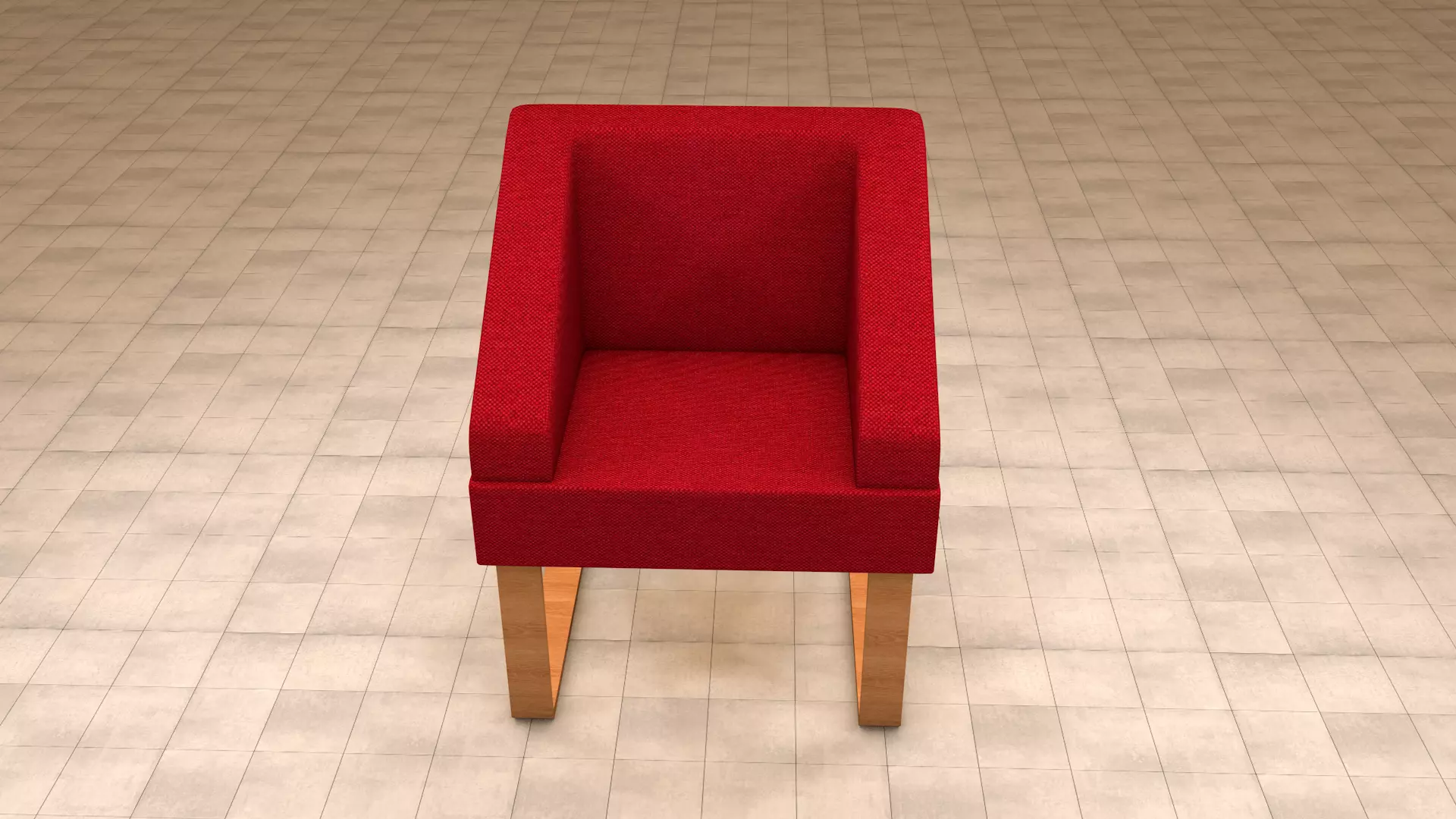 Modern Chair 3D model_6