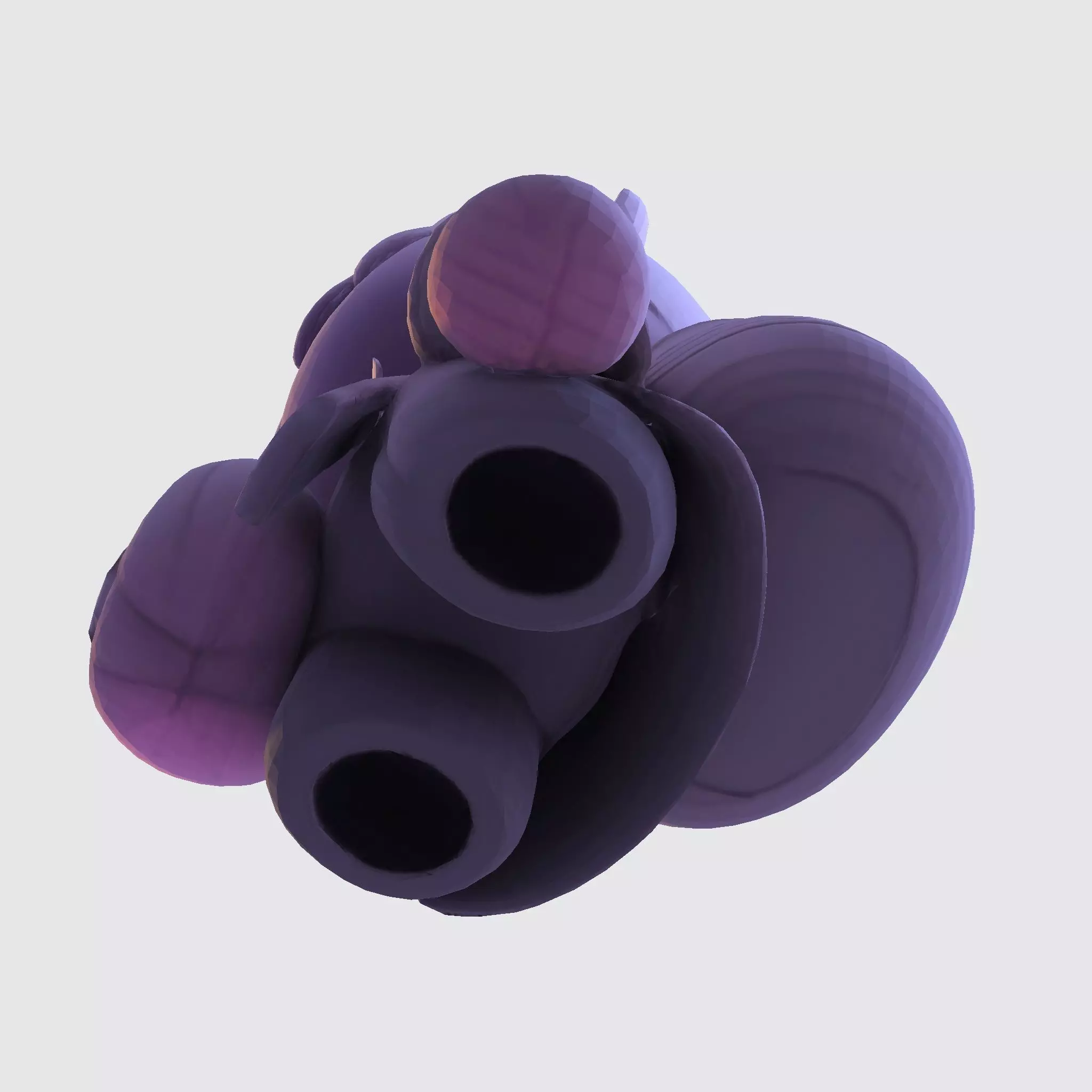 LowPoly Halloween Boy for 3D print 3D print model_25