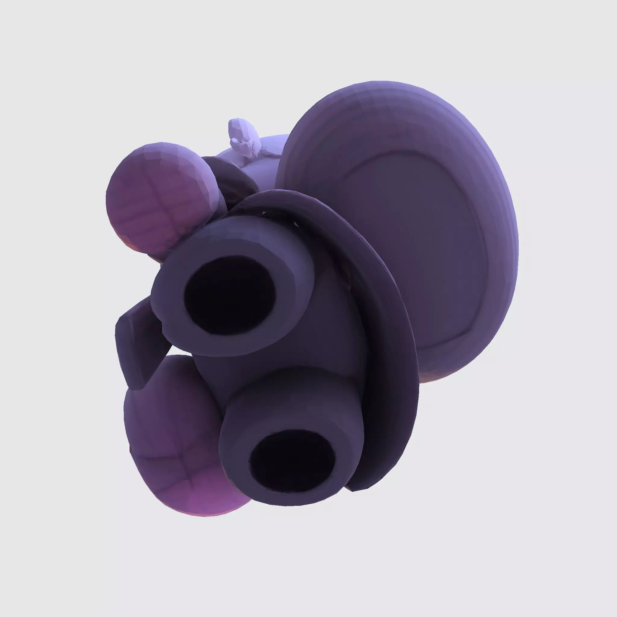 LowPoly Halloween Boy for 3D print 3D print model_15