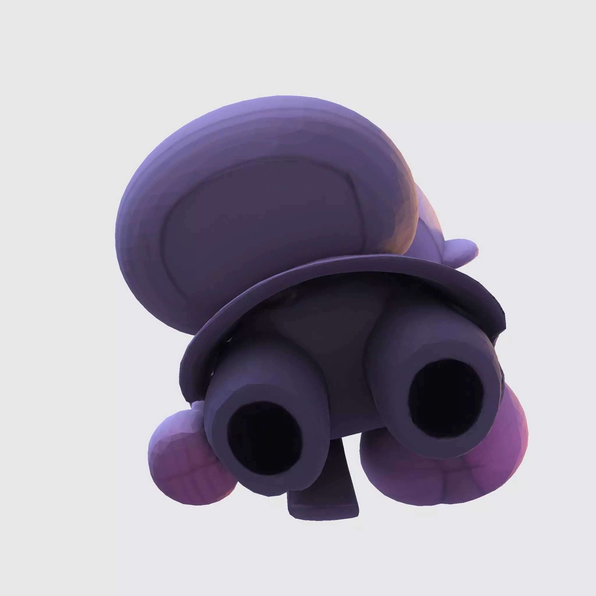 LowPoly Halloween Boy for 3D print 3D print model_14