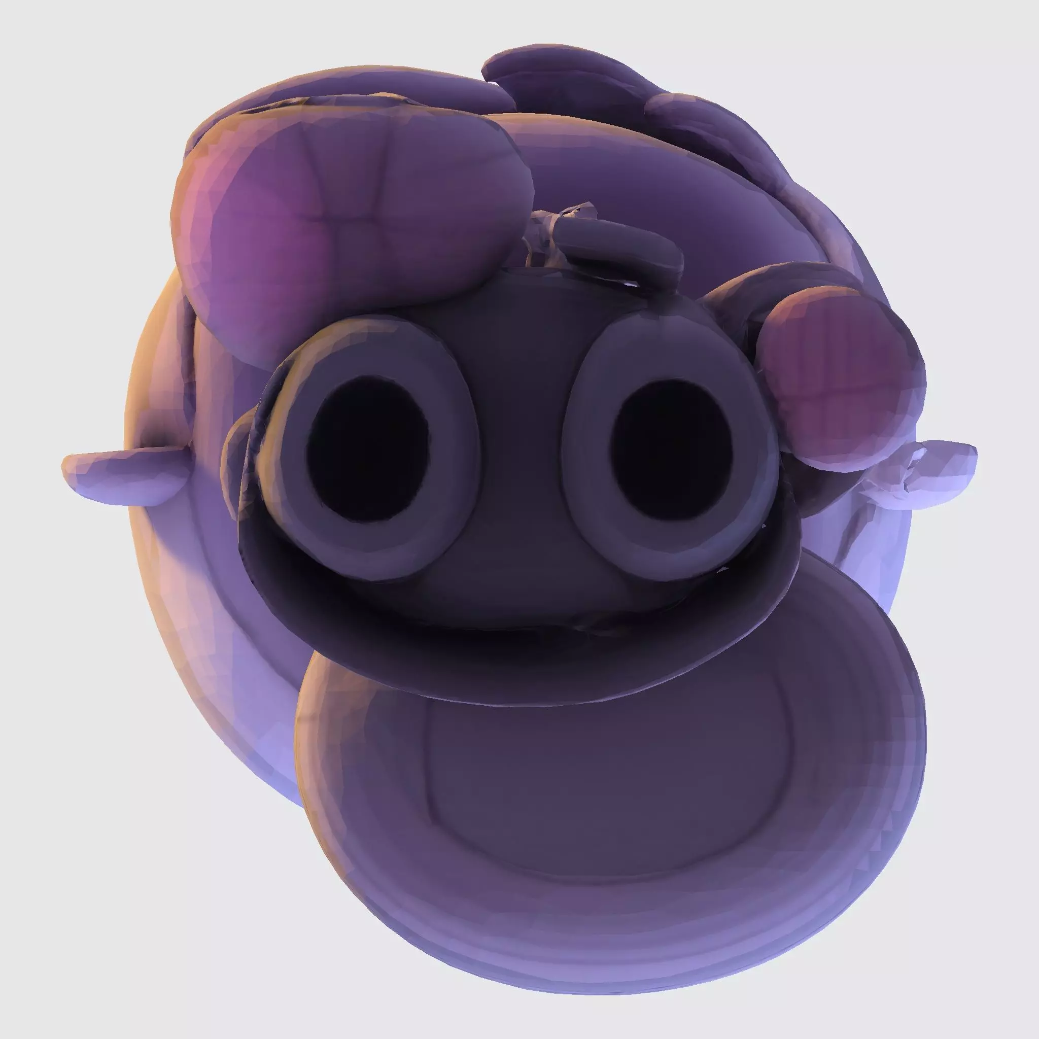 LowPoly Halloween Boy for 3D print 3D print model_22