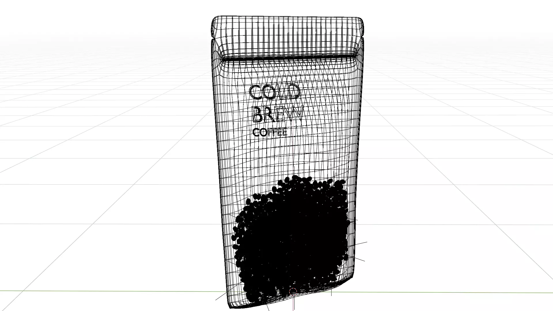 Standing Pouch 3D model_2