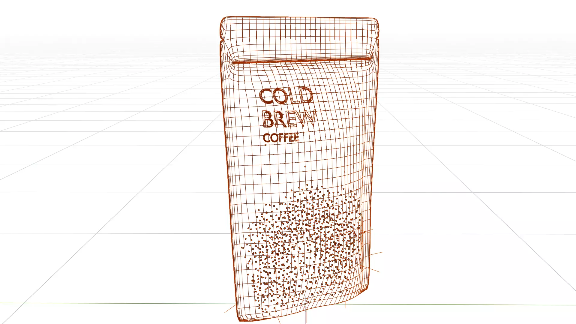 Standing Pouch 3D model_3