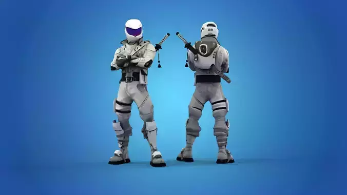 Overtaker from Fortnite 3D model Overtaker from Fortnite 3D model