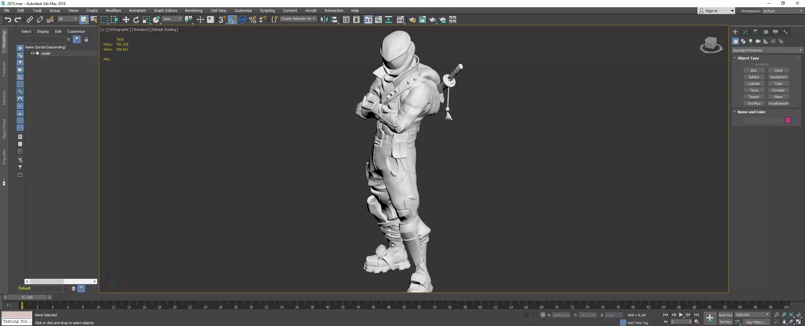 Overtaker from Fortnite 3D model_11