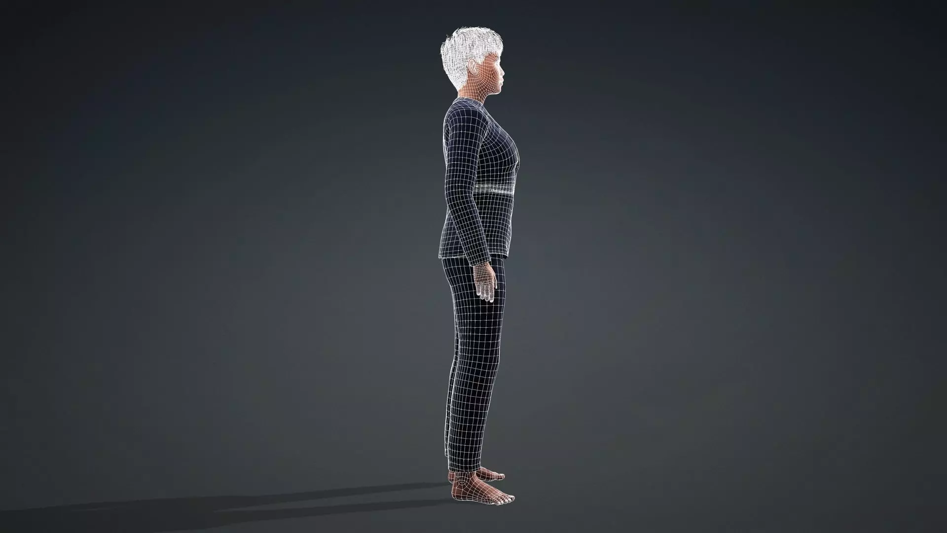 Realistic Woman Manager 3D Model 3D model_13
