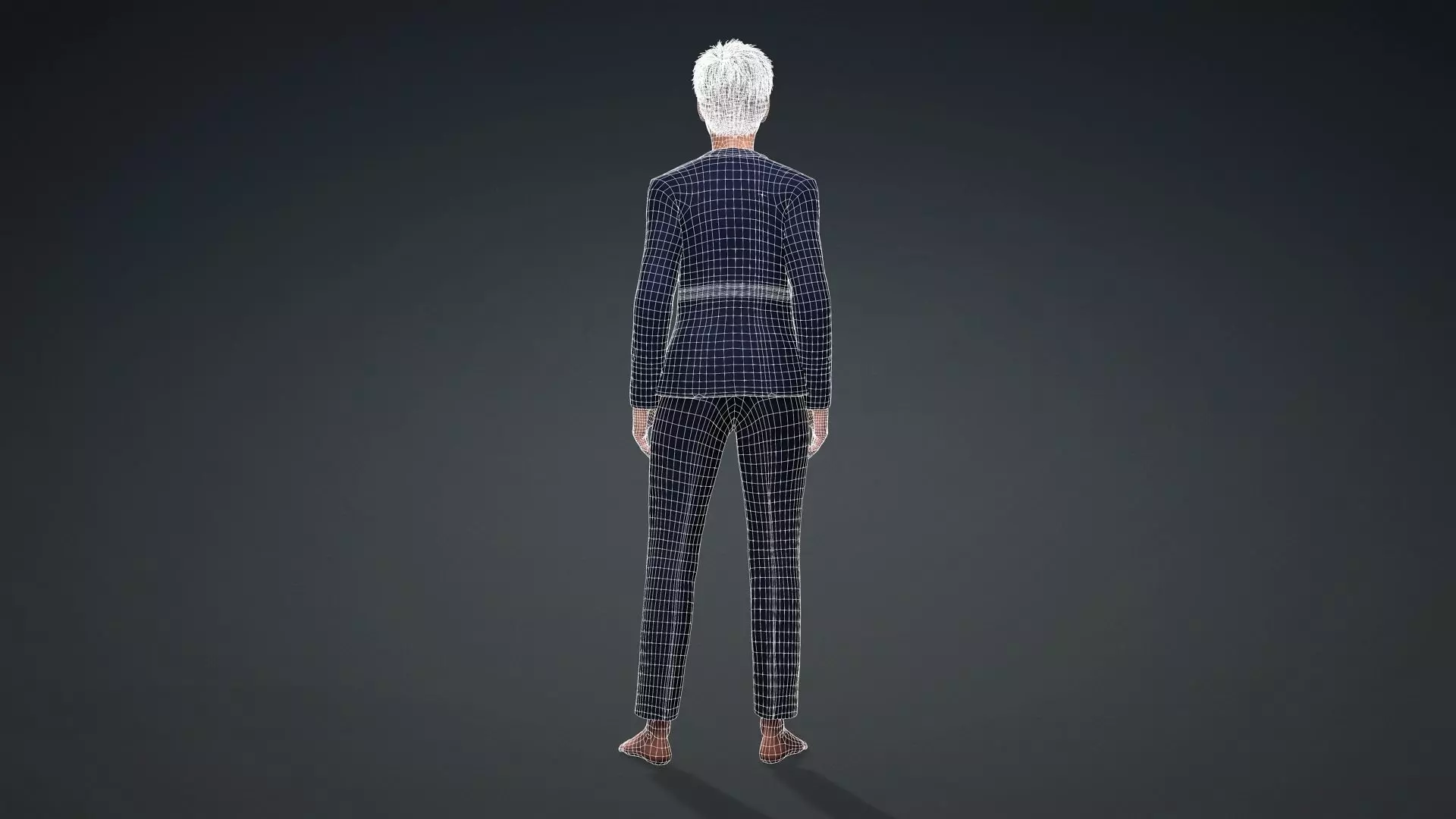Realistic Woman Manager 3D Model 3D model_15