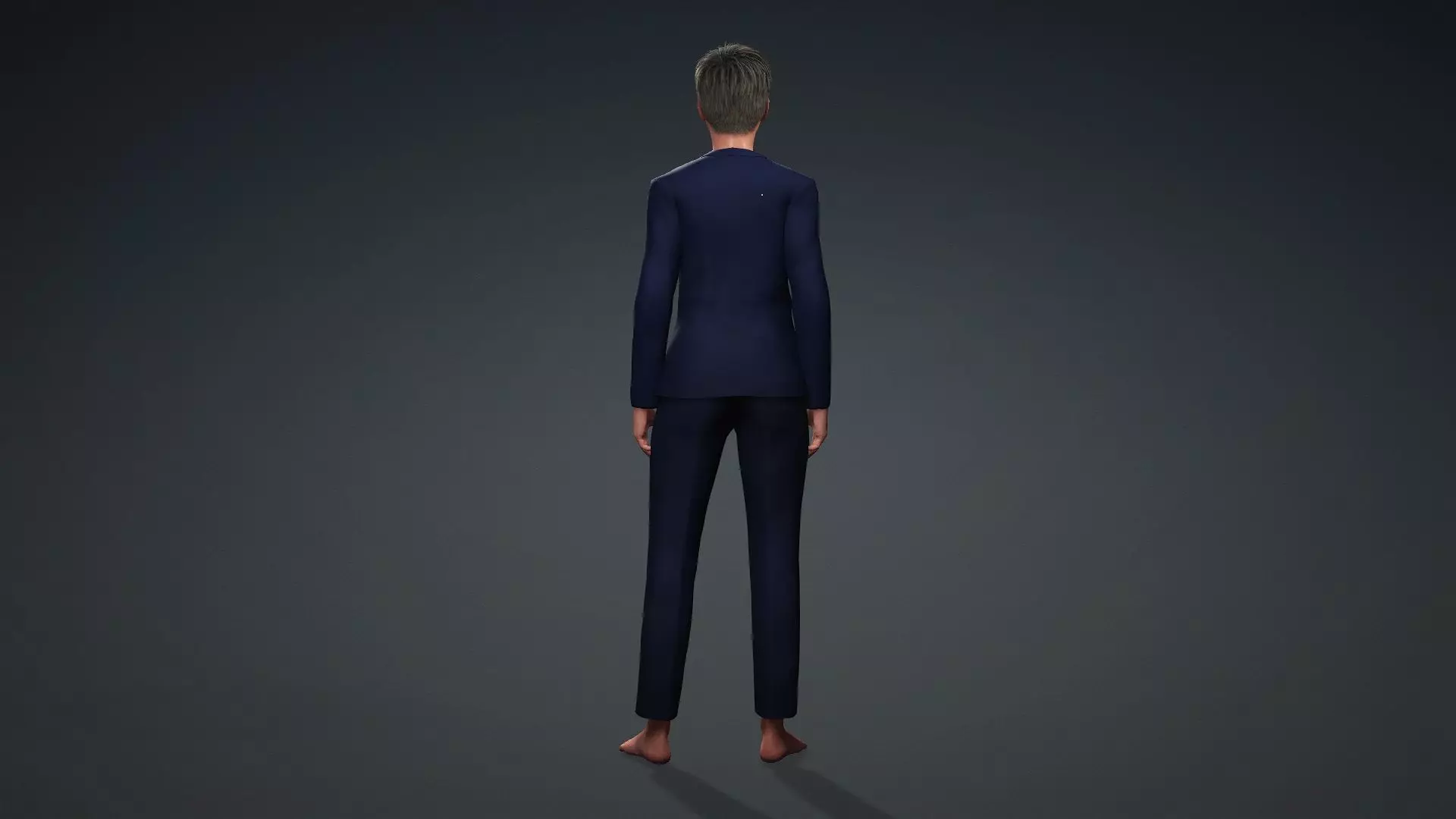 Realistic Woman Manager 3D Model 3D model_5