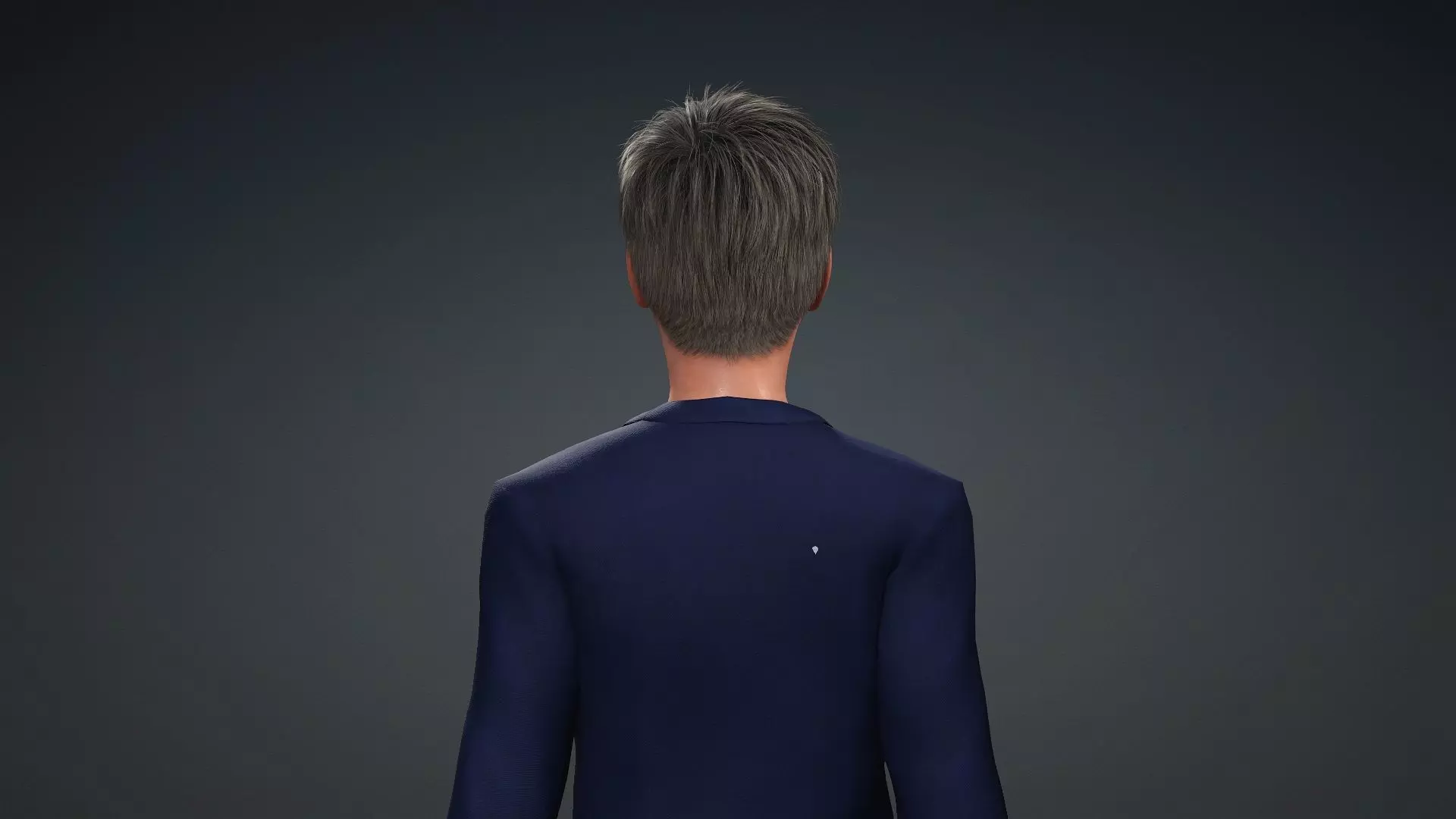 Realistic Woman Manager 3D Model 3D model_6