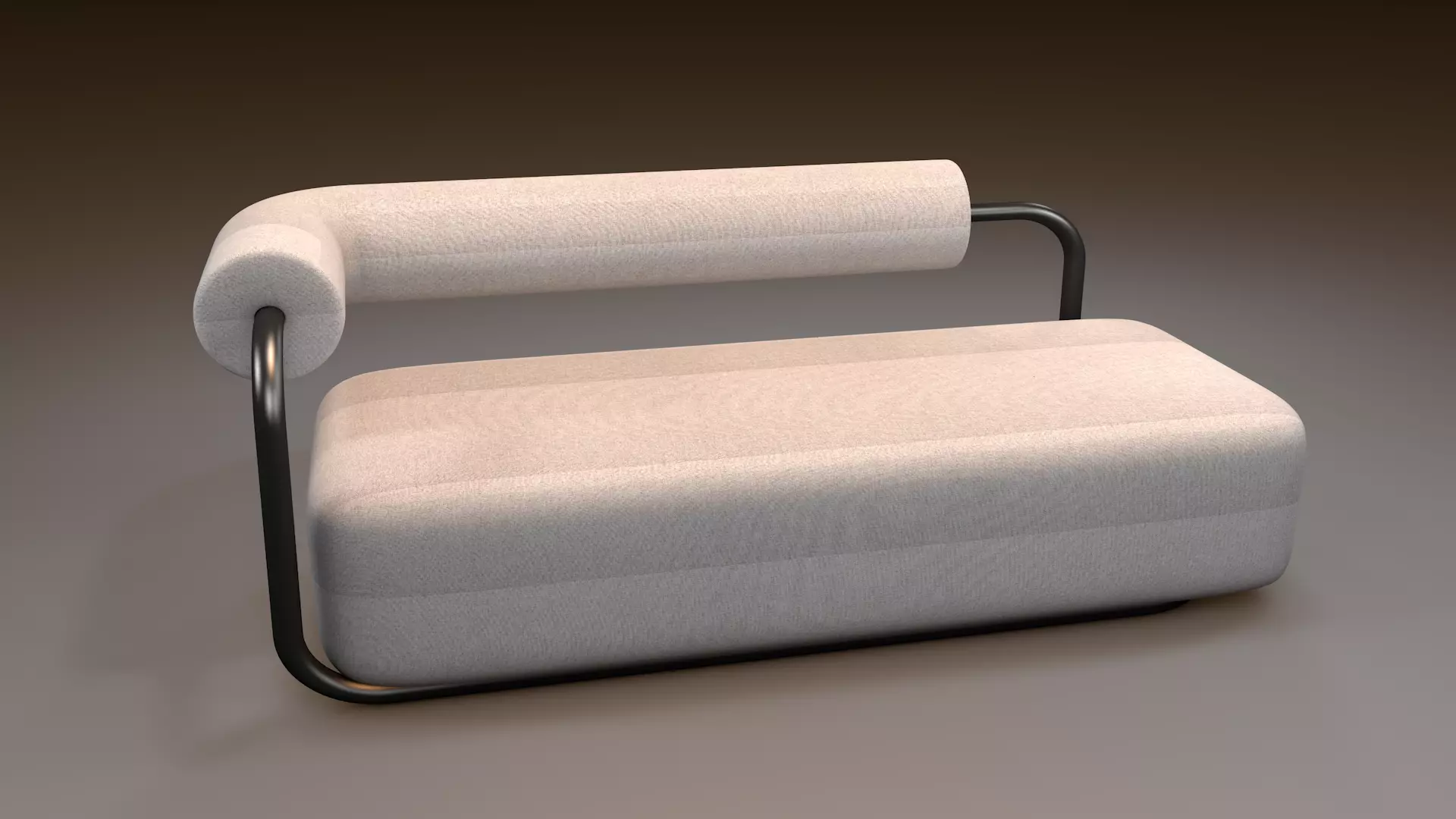 Modern Sofa 3D model_2