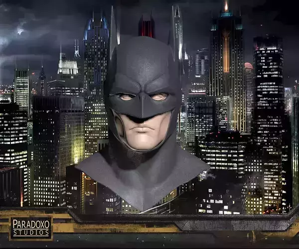 Batman Cowl In The Style Of State Farm Commercial