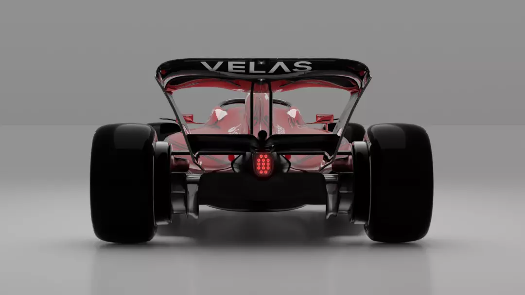 F1 Ferrari SF22 season 2022 Low-poly 3D model_5