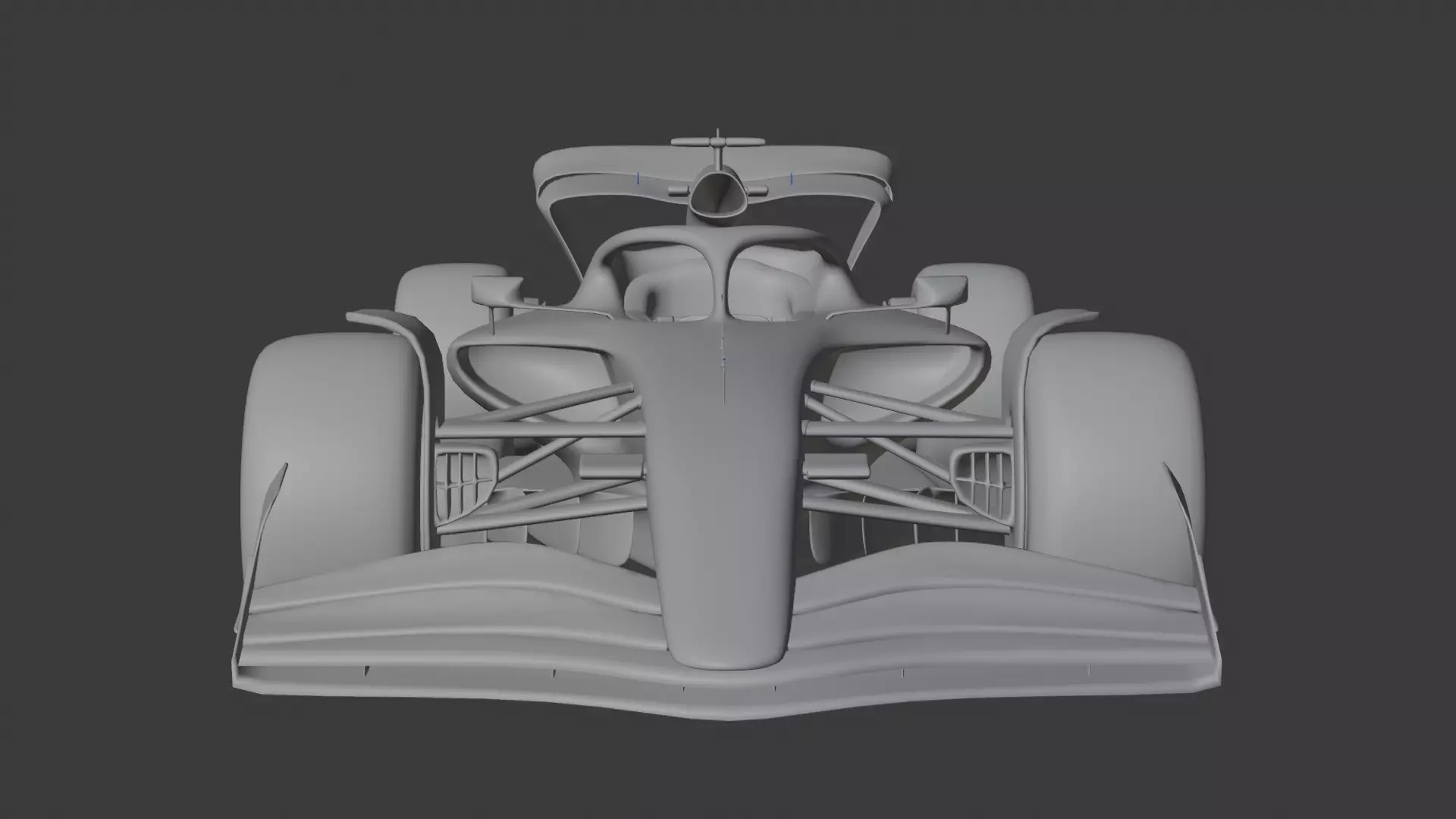F1 Ferrari SF22 season 2022 Low-poly 3D model_16