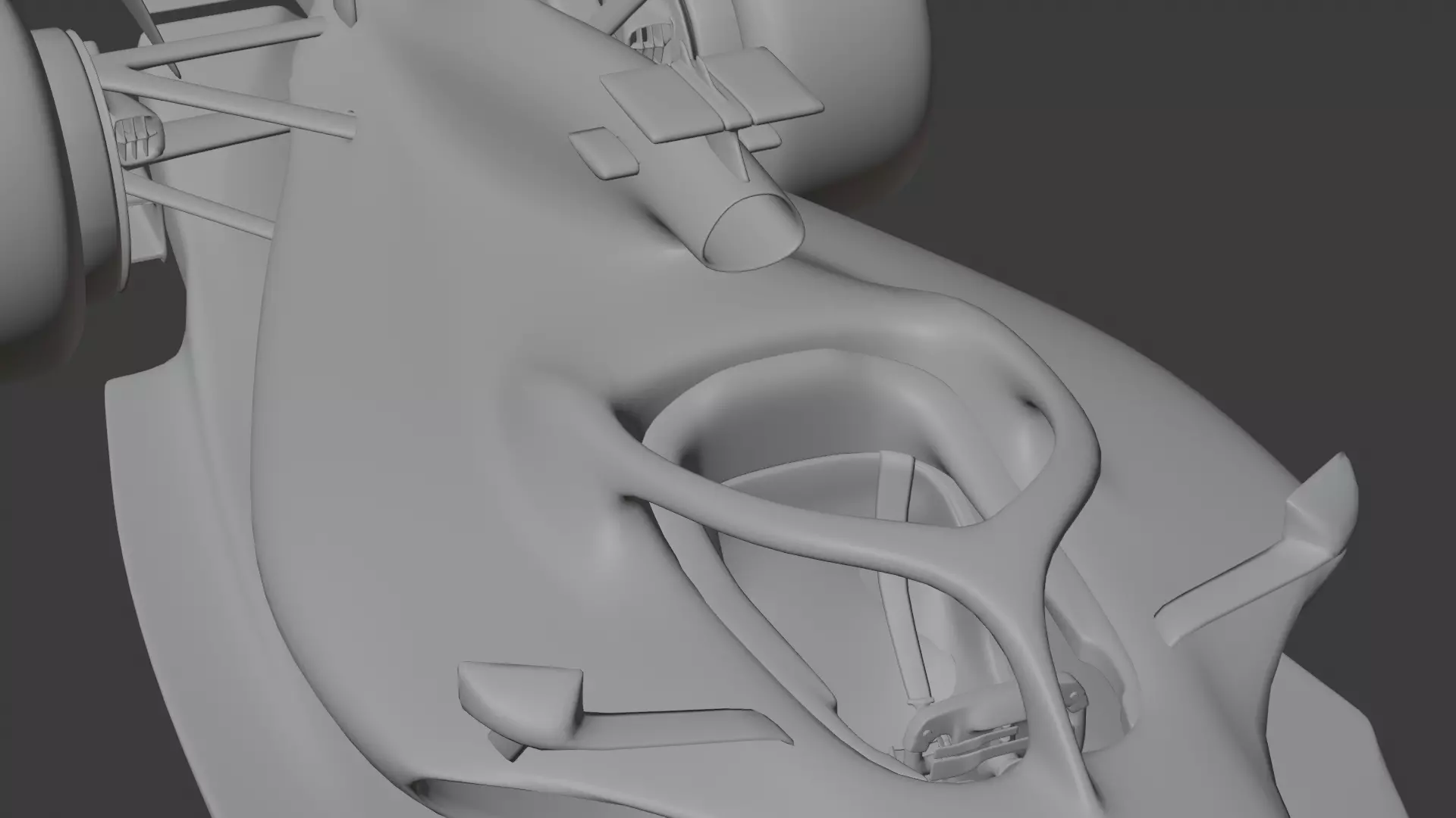 F1 Ferrari SF22 season 2022 Low-poly 3D model_19