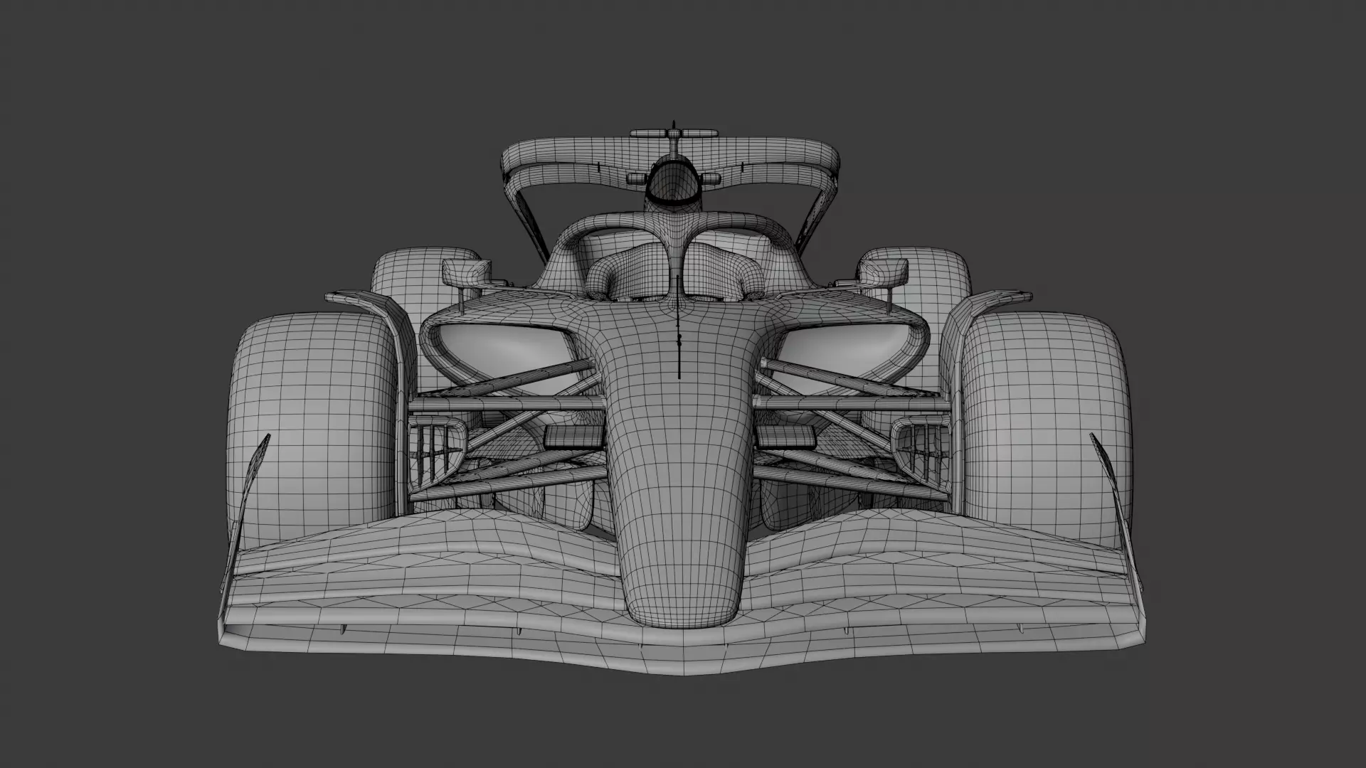 F1 Ferrari SF22 season 2022 Low-poly 3D model_28