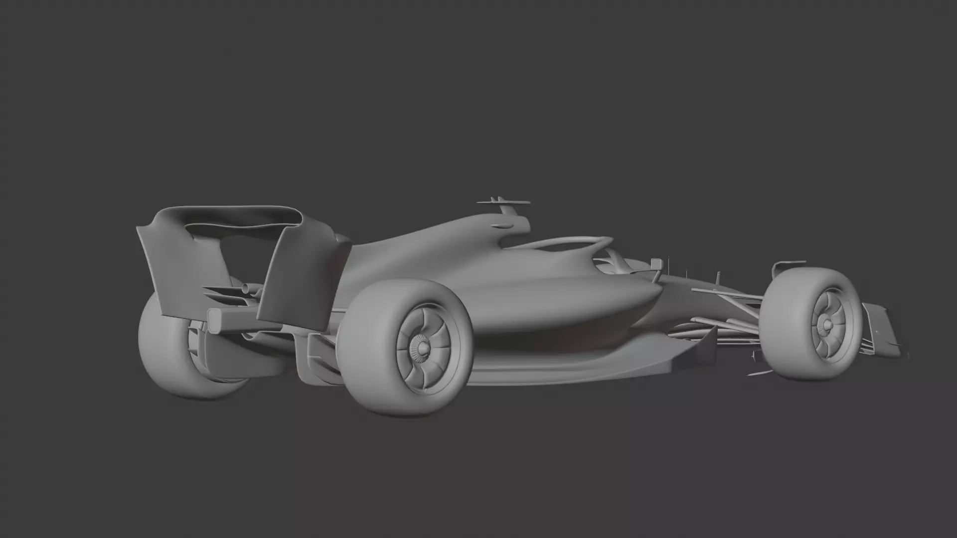 F1 Ferrari SF22 season 2022 Low-poly 3D model_13
