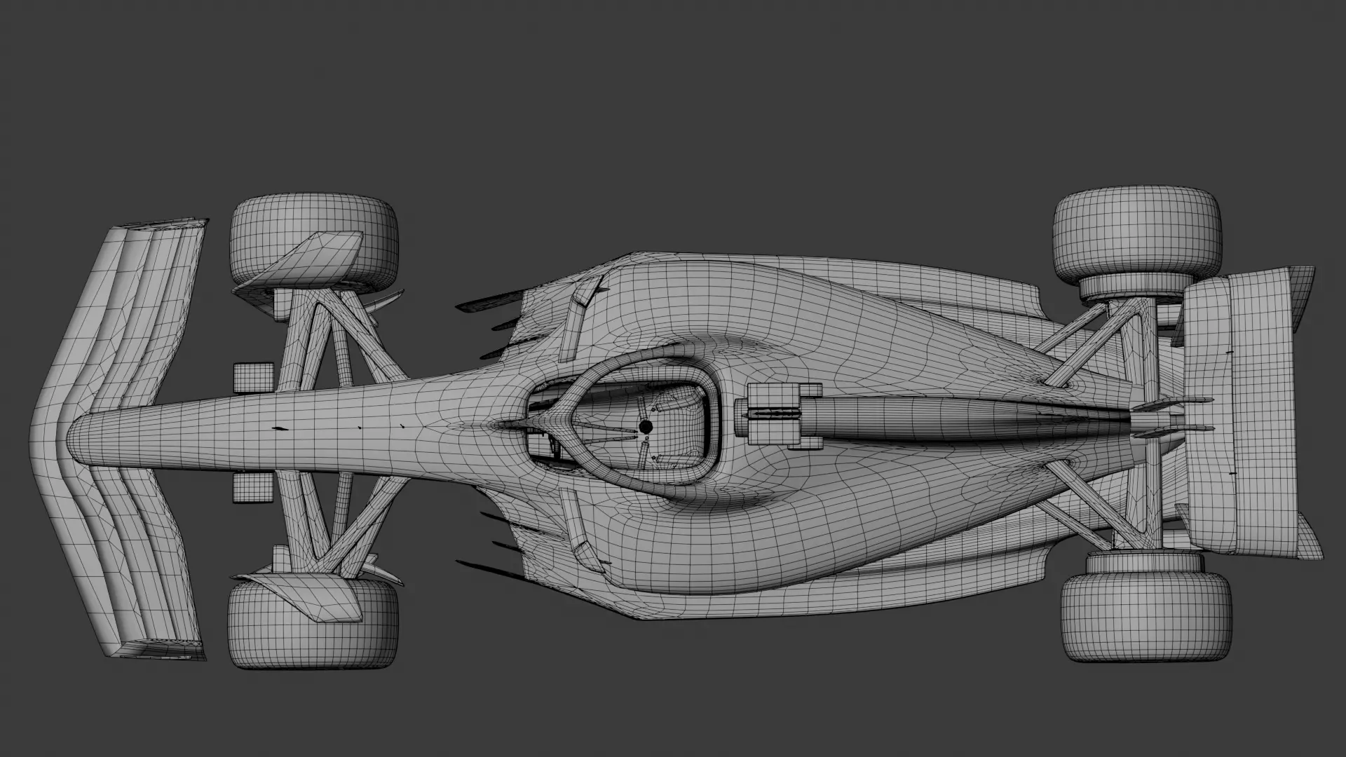F1 Ferrari SF22 season 2022 Low-poly 3D model_27