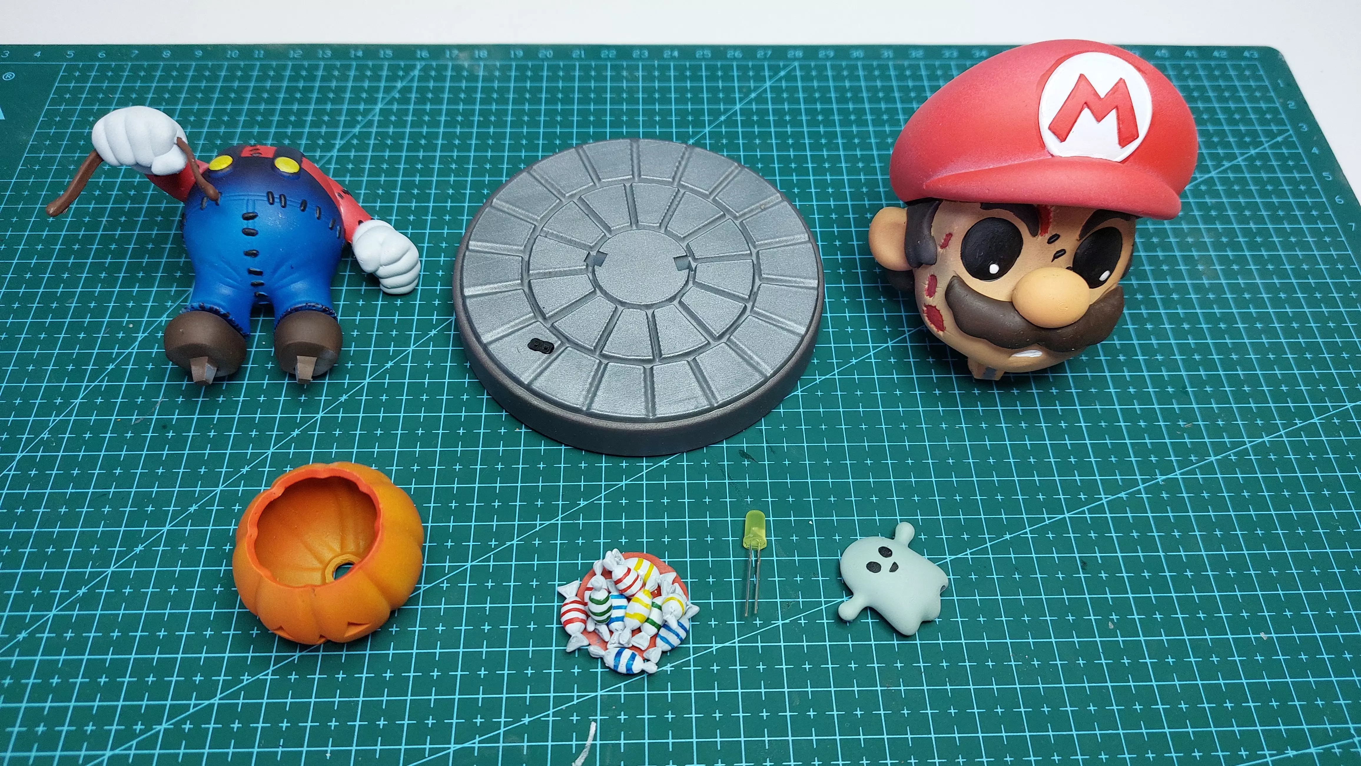 Halloween Mario 3D print model_34