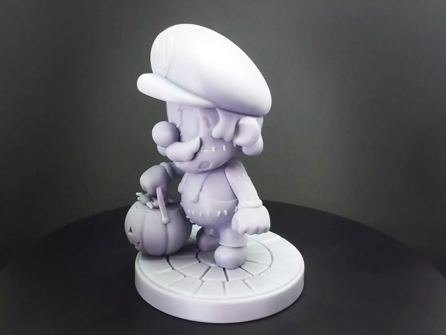 Halloween Mario 3D print model_26