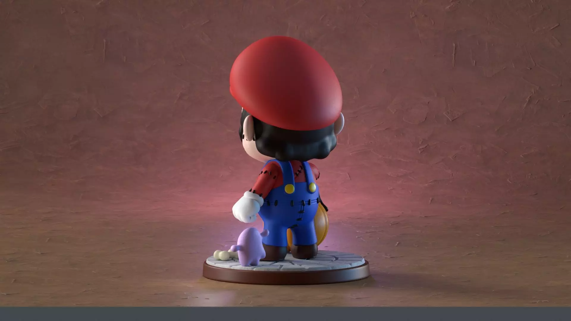 Halloween Mario 3D print model_19