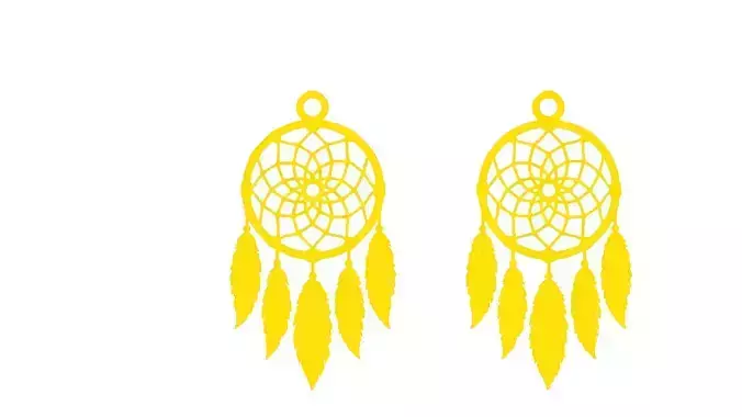 Dreamcatcher Pendant Jewelry Art