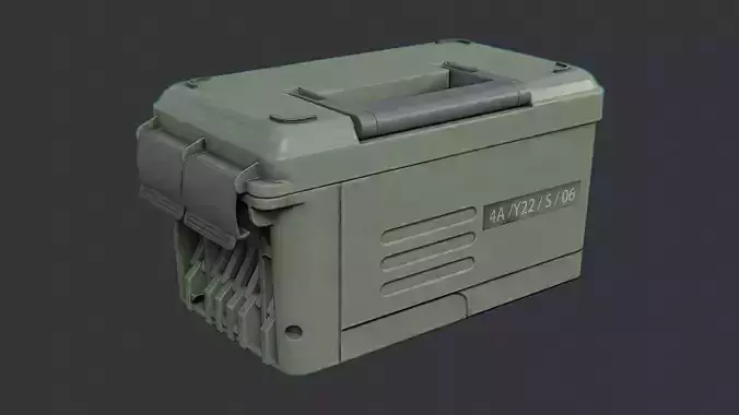 Military Ammo Box Crate