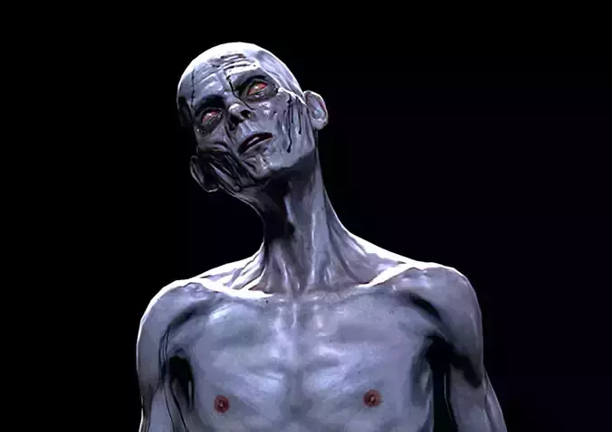 Realistic Zombie Character 