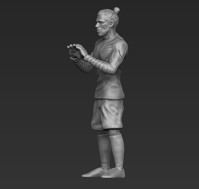 Gareth Bale full figurine textured 3D print model_12
