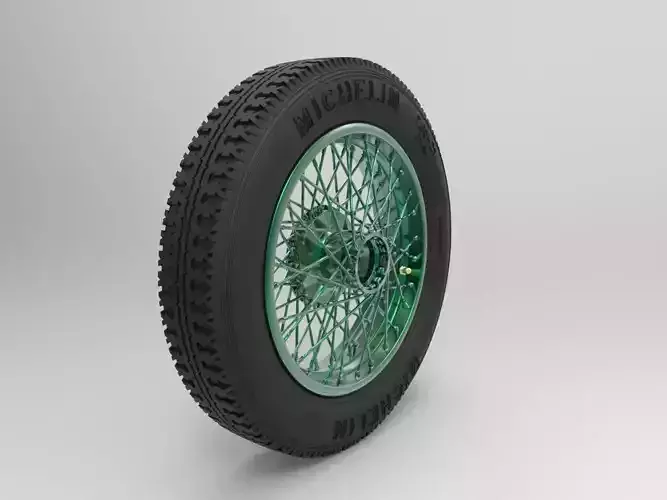 Wheel Bentley 4 5 Litre Blower  3D model