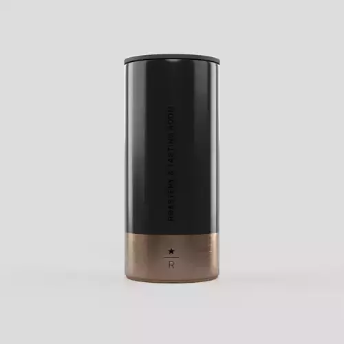 Starbucks Roastery Reserve Tumbler Thermos 3D model