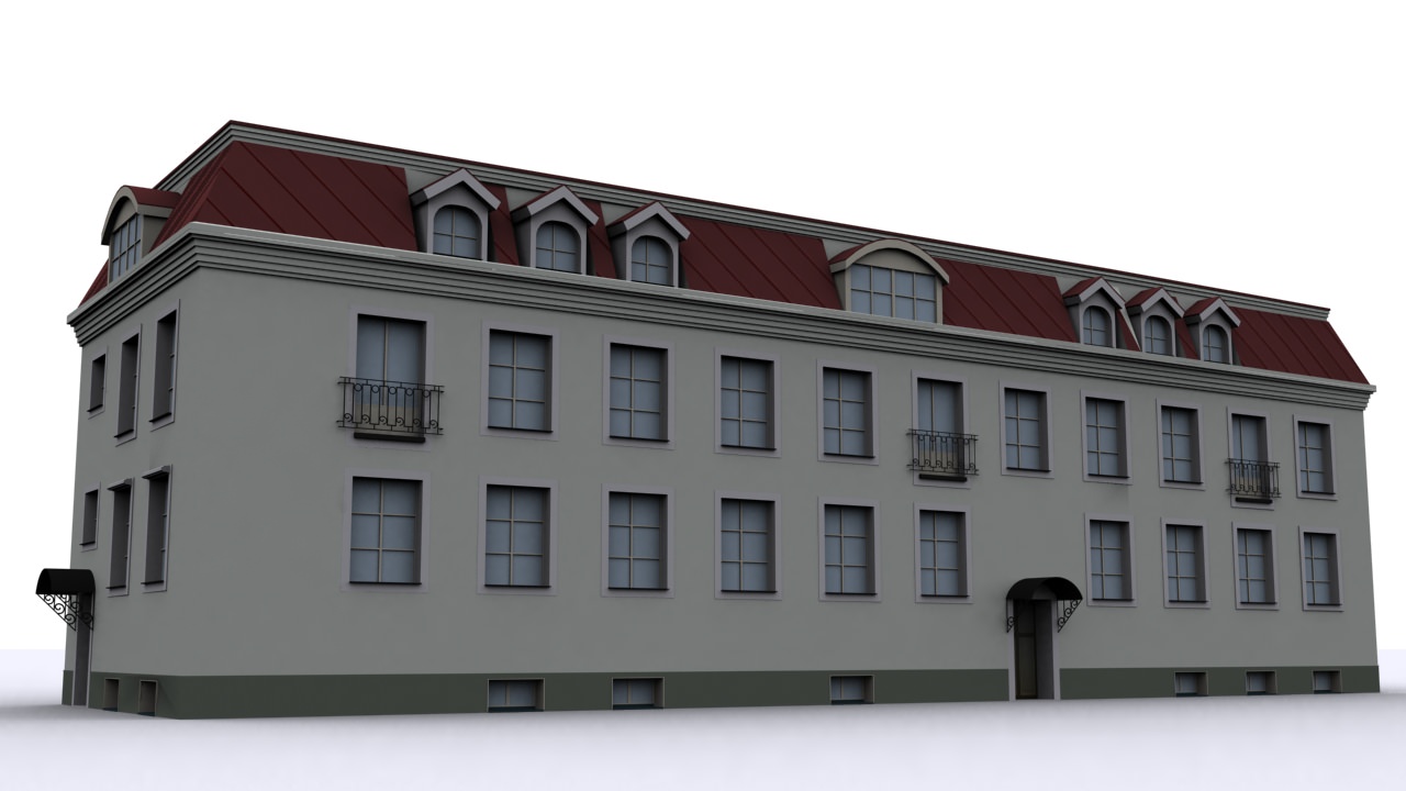 Building 3D Model 3D model_2